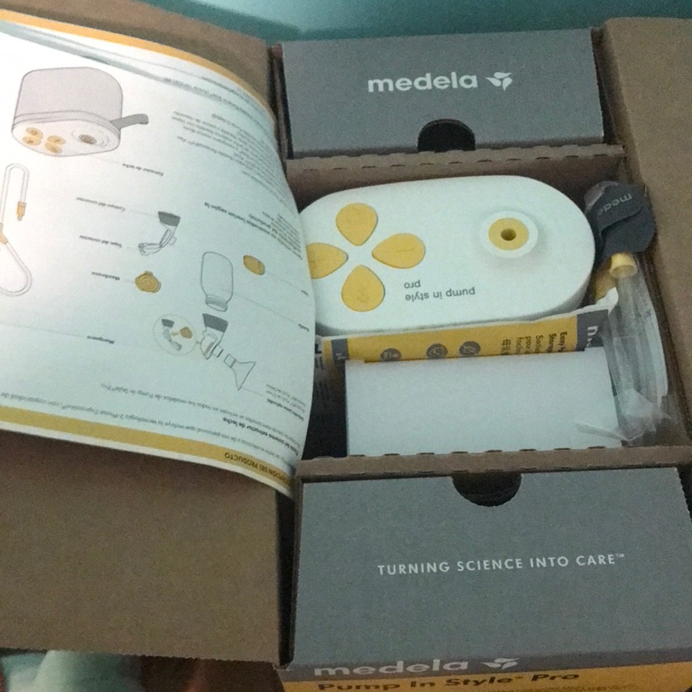 New Medela Pump In Style Pro Yellow Box - Picture 5 of 7